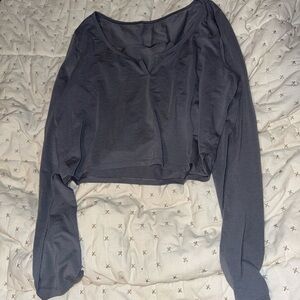 Lululemon Cropped Long Sleeve